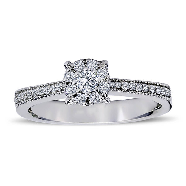 Diamond Engagement Ring 1,00 ct Effect